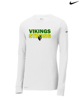 Holtville HS Track & Field Strong - Mens Nike Longsleeve