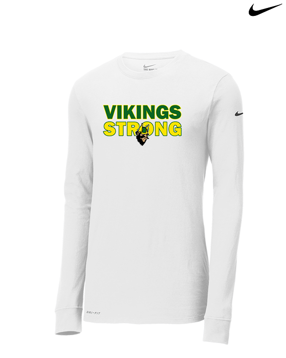 Holtville HS Track & Field Strong - Mens Nike Longsleeve