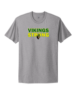 Holtville HS Track & Field Strong - Mens Select Cotton T-Shirt