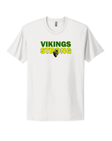 Holtville HS Track & Field Strong - Mens Select Cotton T-Shirt