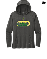 Holtville HS Track & Field Turn - New Era Tri-Blend Hoodie