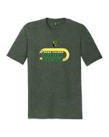 Holtville HS Track & Field Turn - Tri-Blend Shirt