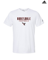 Honesdale HS Football Block - Mens Adidas Performance Shirt
