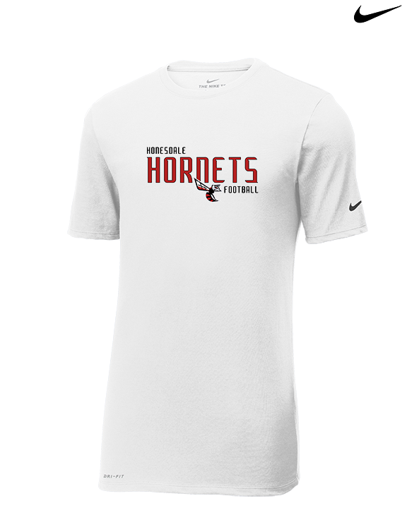 Honesdale HS Football Bold - Mens Nike Cotton Poly Tee