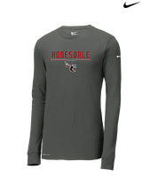 Honesdale HS Football Keen - Mens Nike Longsleeve