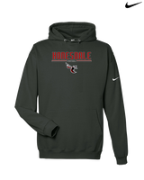 Honesdale HS Football Keen - Nike Club Fleece Hoodie