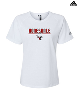 Honesdale HS Football Keen - Womens Adidas Performance Shirt