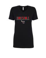 Honesdale HS Football Keen - Womens Vneck
