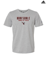 Honesdale HS Track & Field Block - Mens Adidas Performance Shirt