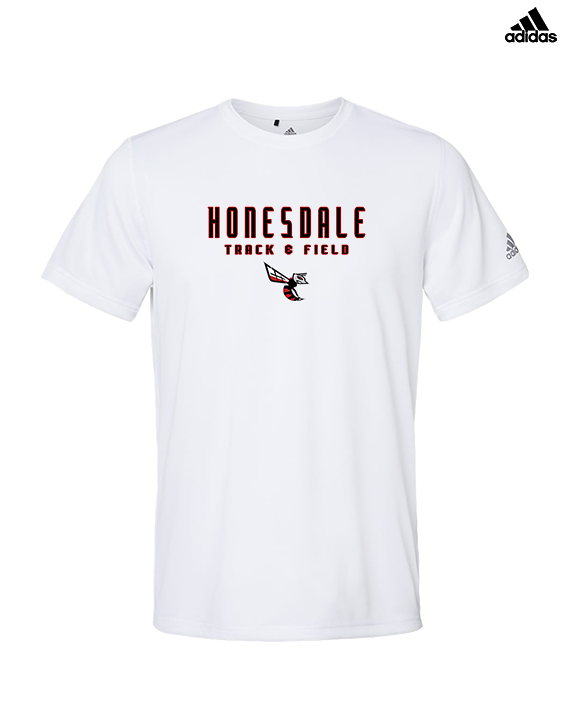 Honesdale HS Track & Field Block - Mens Adidas Performance Shirt