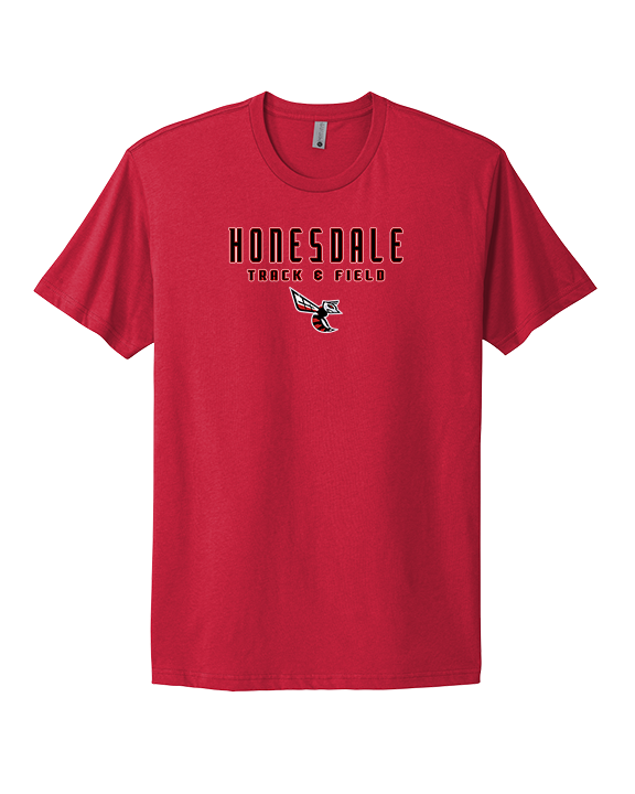 Honesdale HS Track & Field Block - Mens Select Cotton T-Shirt