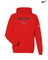 Honesdale HS Track & Field Block - Nike Club Fleece Hoodie