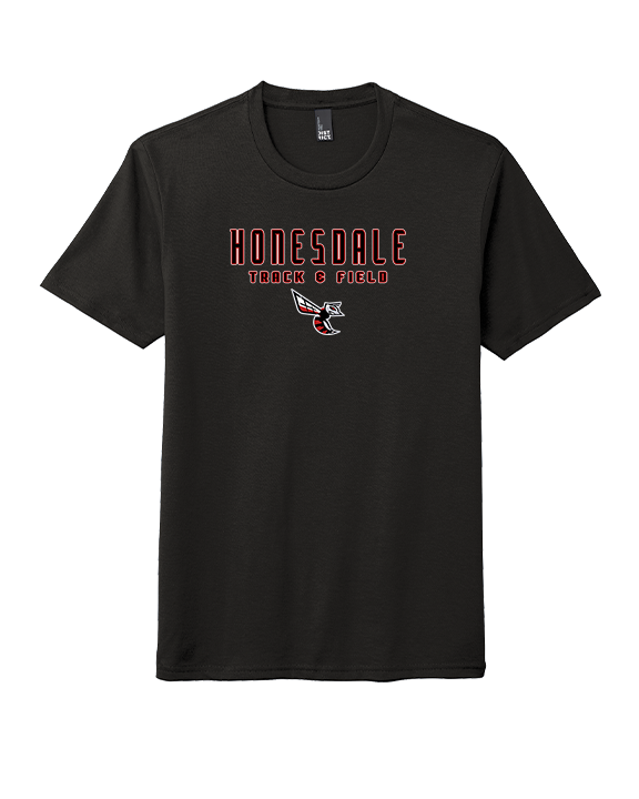 Honesdale HS Track & Field Block - Tri-Blend Shirt