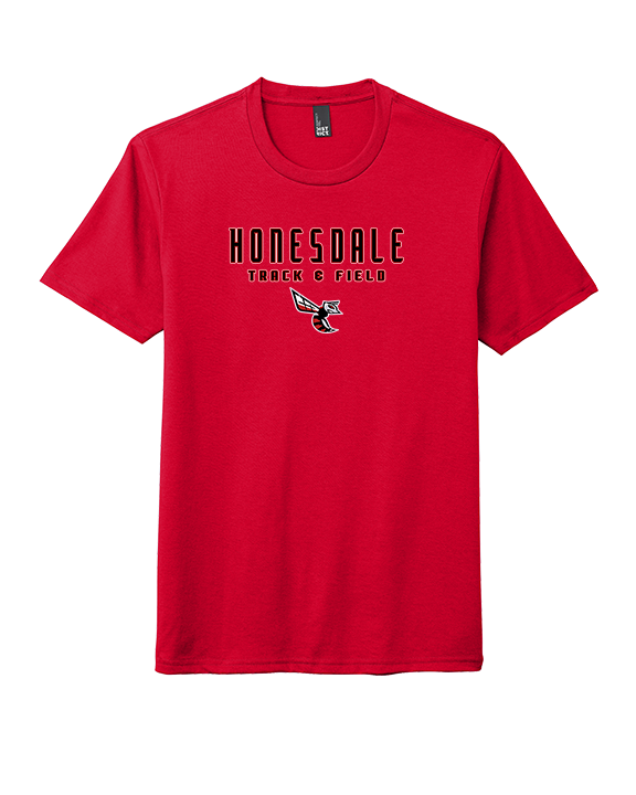 Honesdale HS Track & Field Block - Tri-Blend Shirt