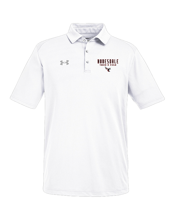Honesdale HS Track & Field Block - Under Armour Mens Tech Polo