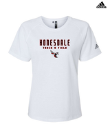 Honesdale HS Track & Field Block - Womens Adidas Performance Shirt