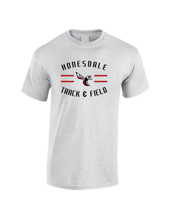 Honesdale HS Track & Field Curve - Cotton T-Shirt