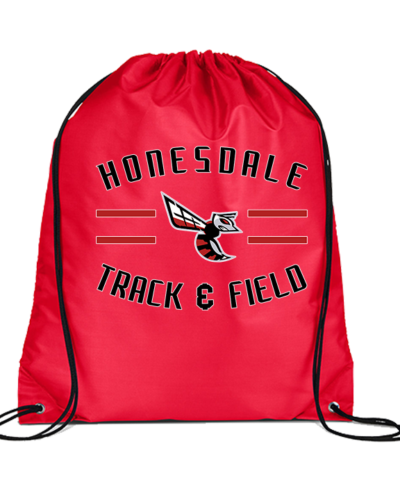 Honesdale HS Track & Field Curve - Drawstring Bag