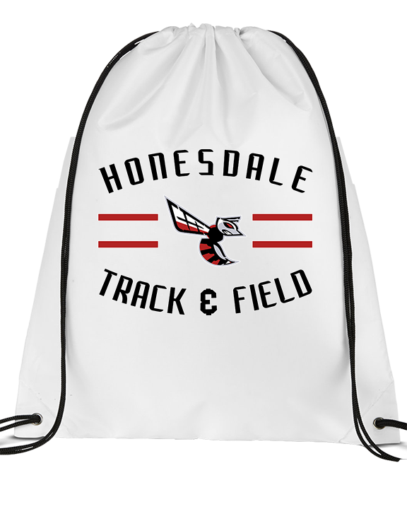 Honesdale HS Track & Field Curve - Drawstring Bag