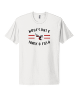 Honesdale HS Track & Field Curve - Mens Select Cotton T-Shirt