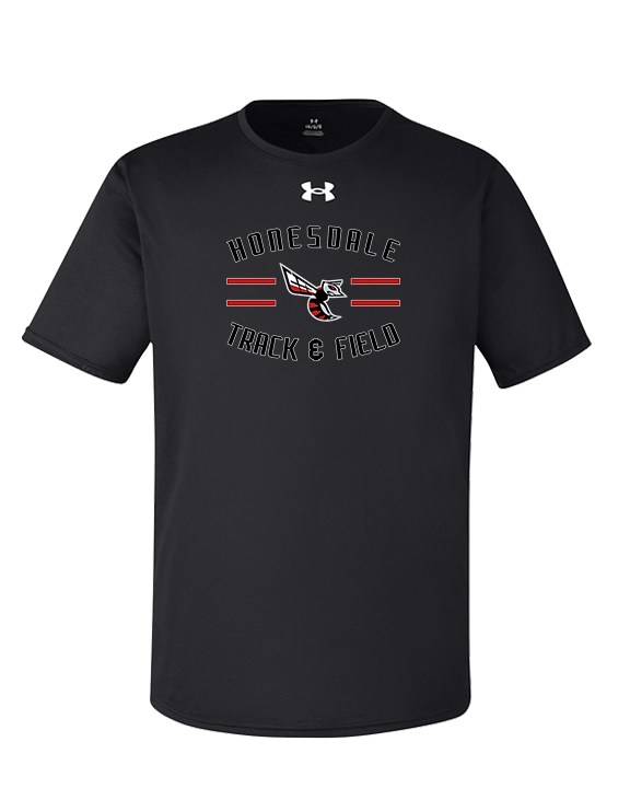Honesdale HS Track & Field Curve - Under Armour Mens Team Tech T-Shirt