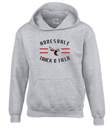 Honesdale HS Track & Field Curve - Unisex Hoodie