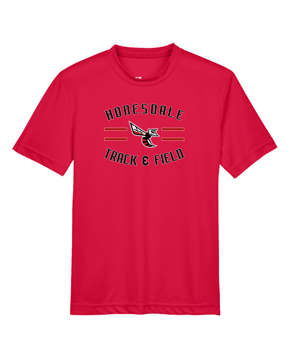 Honesdale HS Track & Field Curve - Youth Performance Shirt