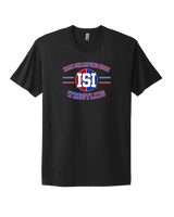 ISI Wrestling Curve - Mens Select Cotton T-Shirt