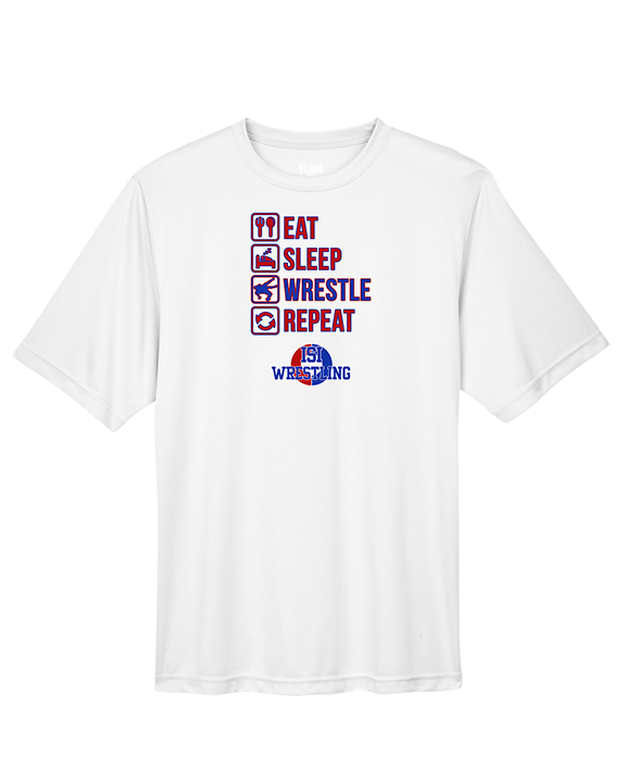 ISI Wrestling Eat Sleep Wrestle - Performance Shirt