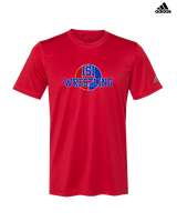 ISI Wrestling Logo - Mens Adidas Performance Shirt