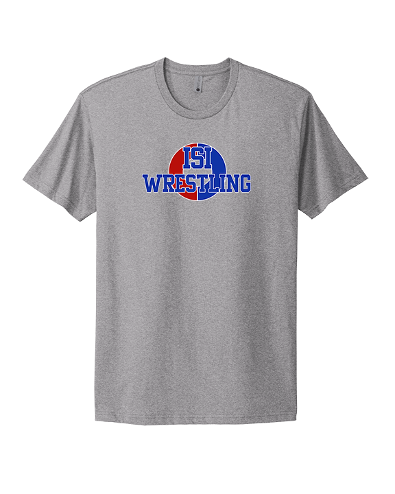 ISI Wrestling Logo - Mens Select Cotton T-Shirt