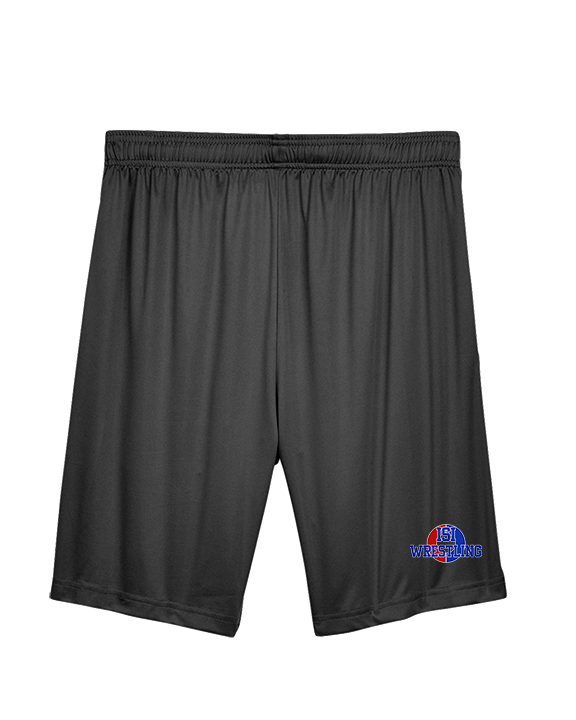 ISI Wrestling Logo - Mens Training Shorts with Pockets