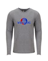 ISI Wrestling Logo - Tri-Blend Long Sleeve