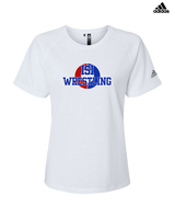 ISI Wrestling Logo - Womens Adidas Performance Shirt