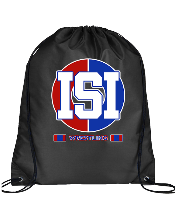 ISI Wrestling Stacked - Drawstring Bag