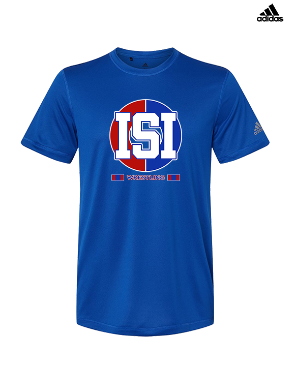 ISI Wrestling Stacked - Mens Adidas Performance Shirt