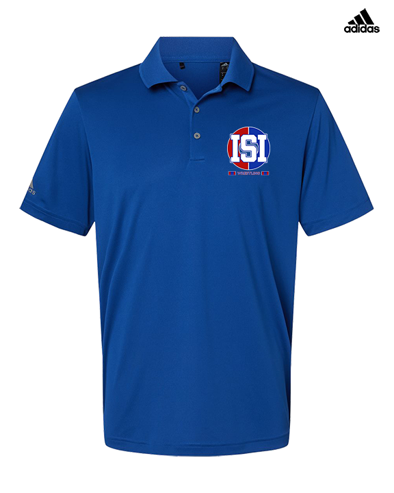 ISI Wrestling Stacked - Mens Adidas Polo