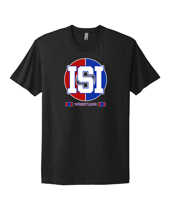 ISI Wrestling Stacked - Mens Select Cotton T-Shirt