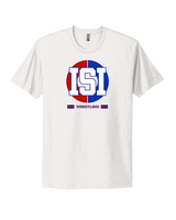 ISI Wrestling Stacked - Mens Select Cotton T-Shirt