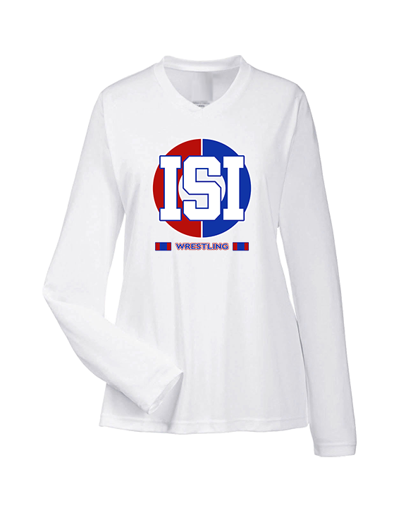 ISI Wrestling Stacked - Womens Performance Longsleeve
