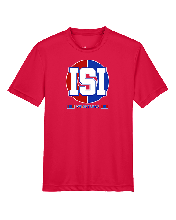 ISI Wrestling Stacked - Youth Performance Shirt