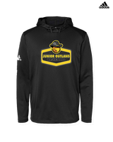 Idaho Junior Outlaws Basketball Board - Mens Adidas Hoodie