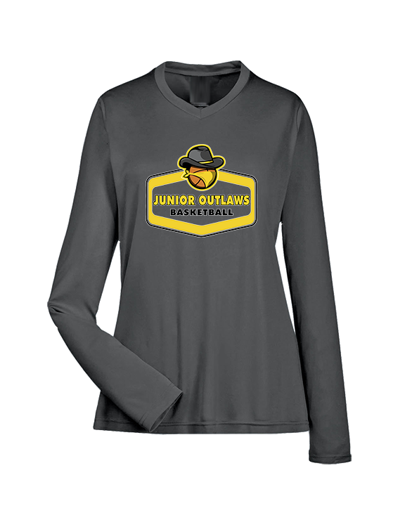 Idaho Junior Outlaws Basketball Board - Womens Performance Longsleeve