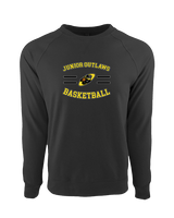 Idaho Junior Outlaws Basketball Curve - Crewneck Sweatshirt