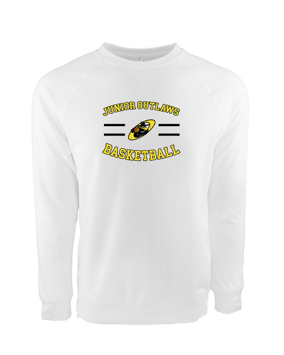 Idaho Junior Outlaws Basketball Curve - Crewneck Sweatshirt