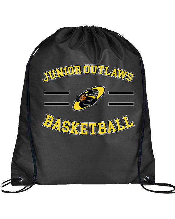 Idaho Junior Outlaws Basketball Curve - Drawstring Bag