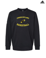 Idaho Junior Outlaws Basketball Curve - Mens Adidas Crewneck