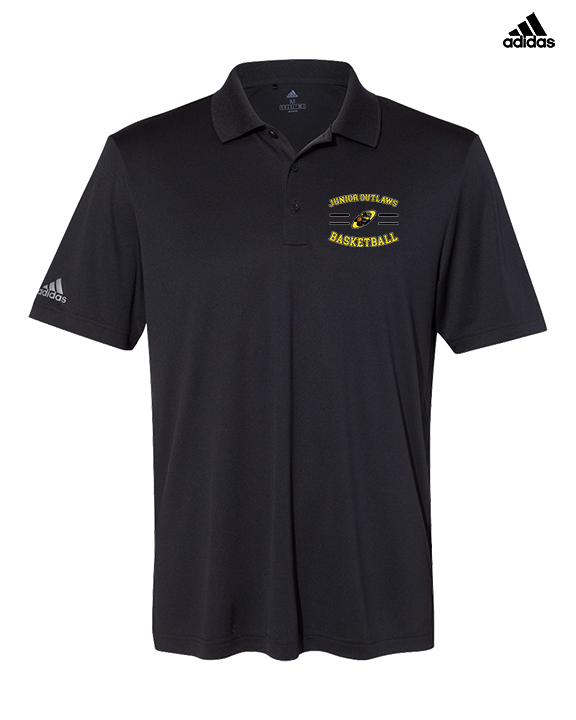 Idaho Junior Outlaws Basketball Curve - Mens Adidas Polo