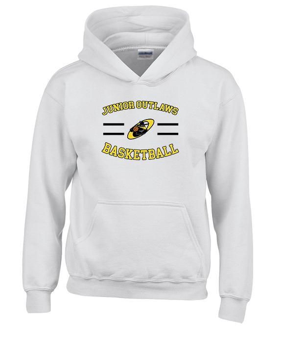 Idaho Junior Outlaws Basketball Curve - Unisex Hoodie