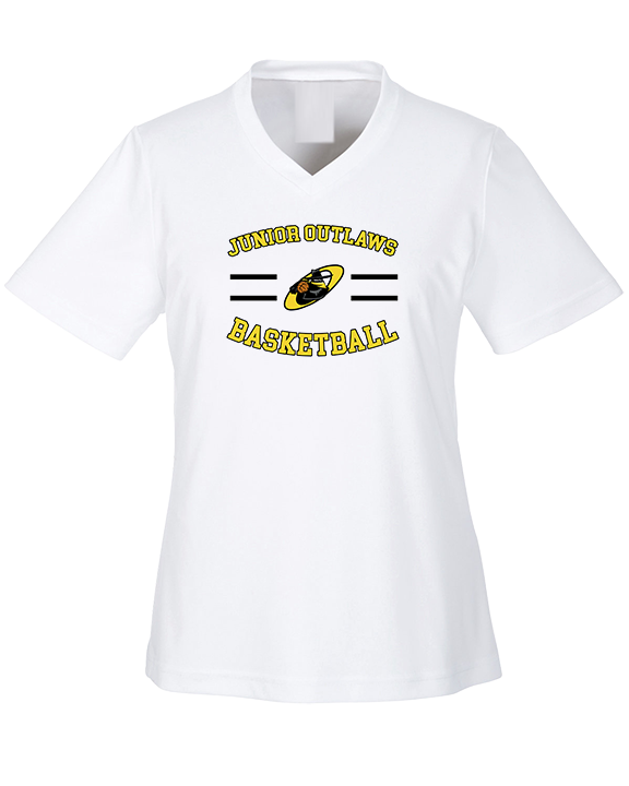 Idaho Junior Outlaws Basketball Curve - Womens Performance Shirt